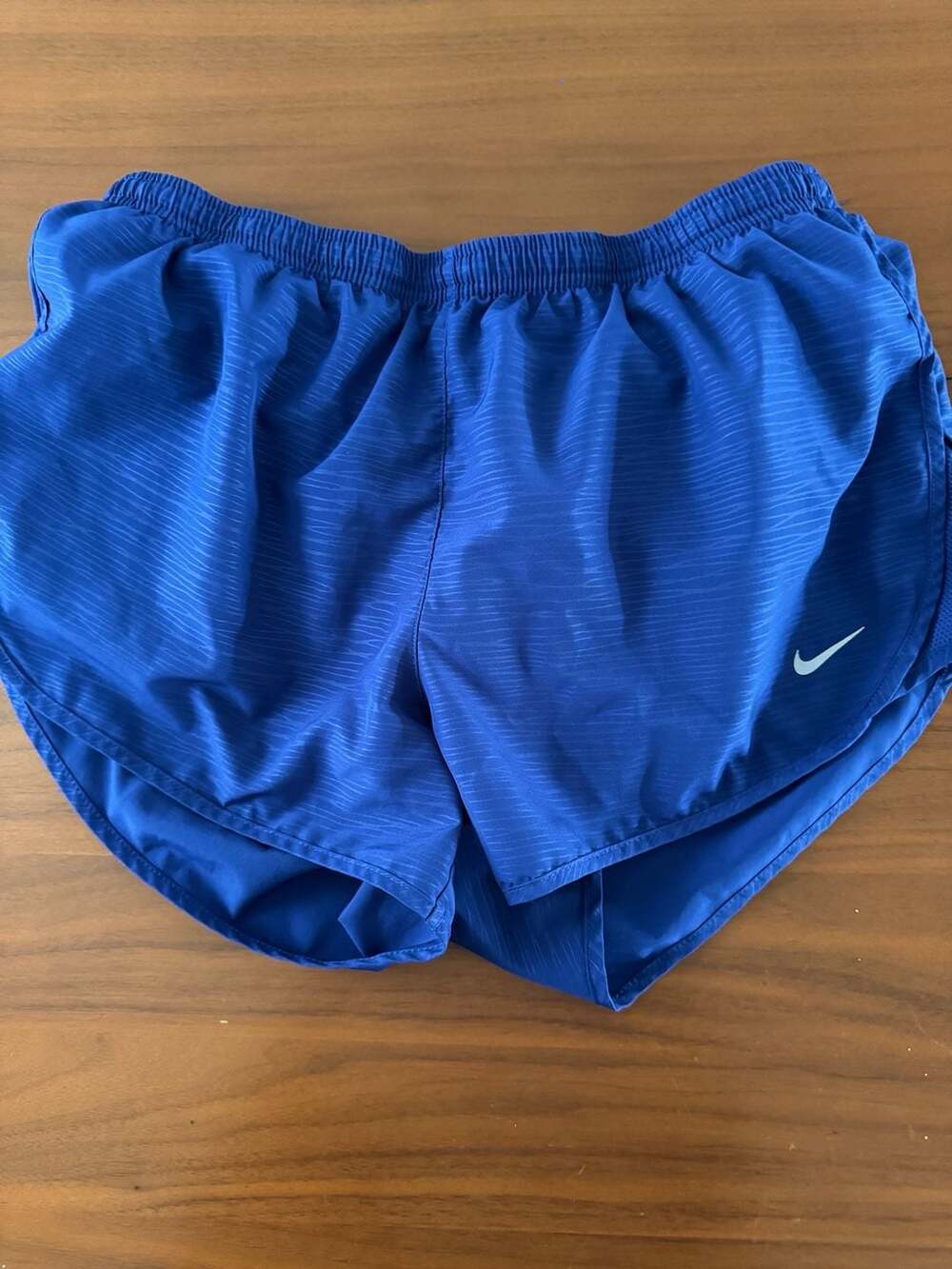 Nike Dri-FIT Running Shorts Blue Size Large
